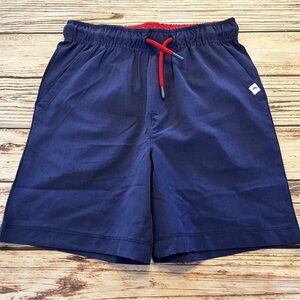 Tommy Bahama Active Blue Athletic Shorts Boy’s 7 / 8 7/8 Elastic & Tie Waist